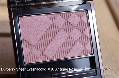 burberry antique rose eyeshadow dupe|Burberry Sheer Eyeshadow No 10 Antique Rose.